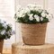 Artificial Daisies Flowers, 14.5 inch White Faux Little Daisy Bouquet, Floral Arrangement for Home Party Wedding Office Store Decor